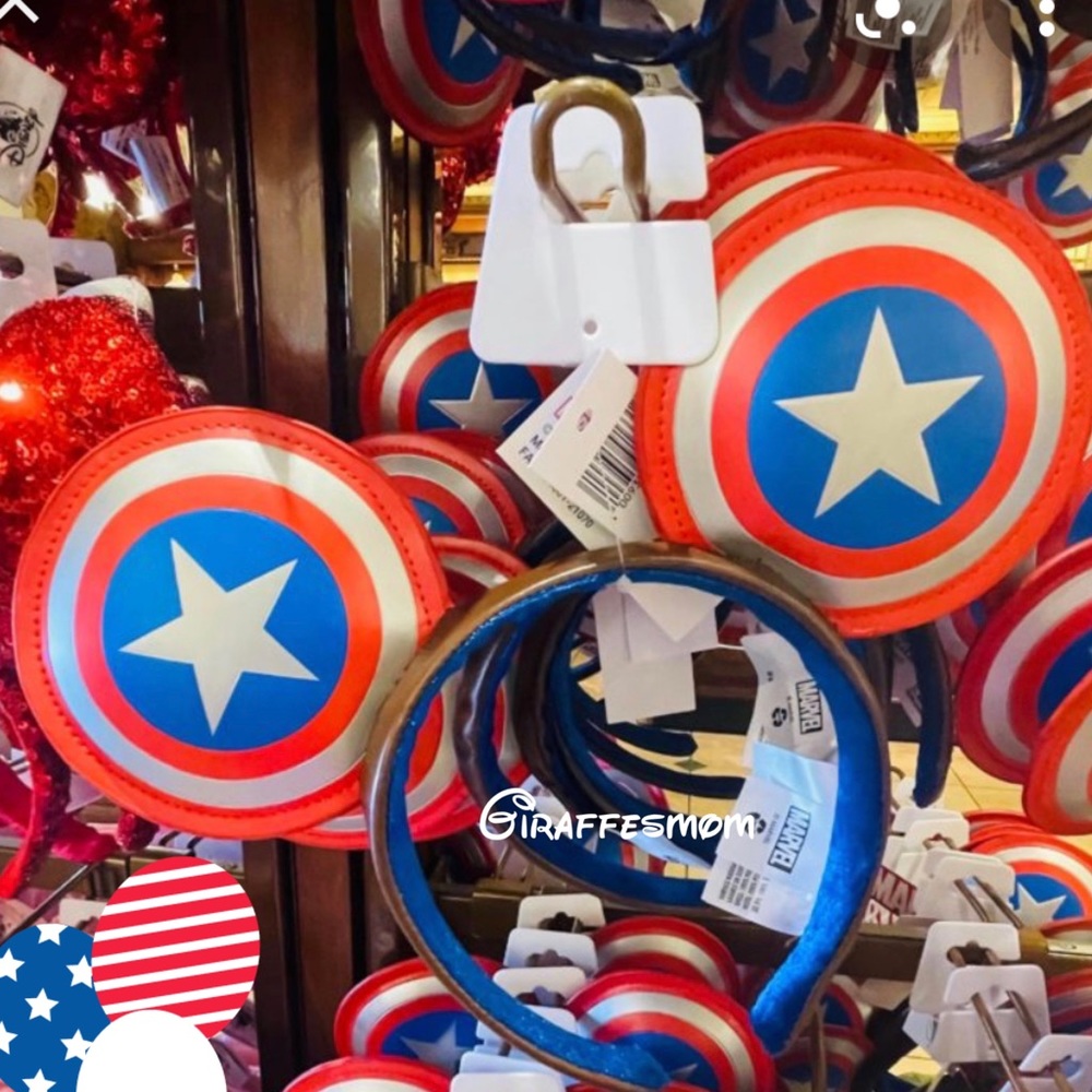 Disney Avengers Campus Captain America Ear Headban